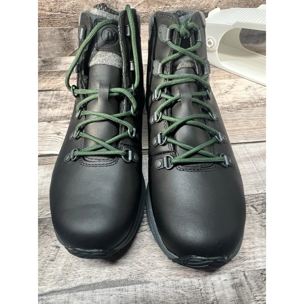 Merrell Ontario Thermo Mid Waterproof Boots J16937‎ Black Men Size 7